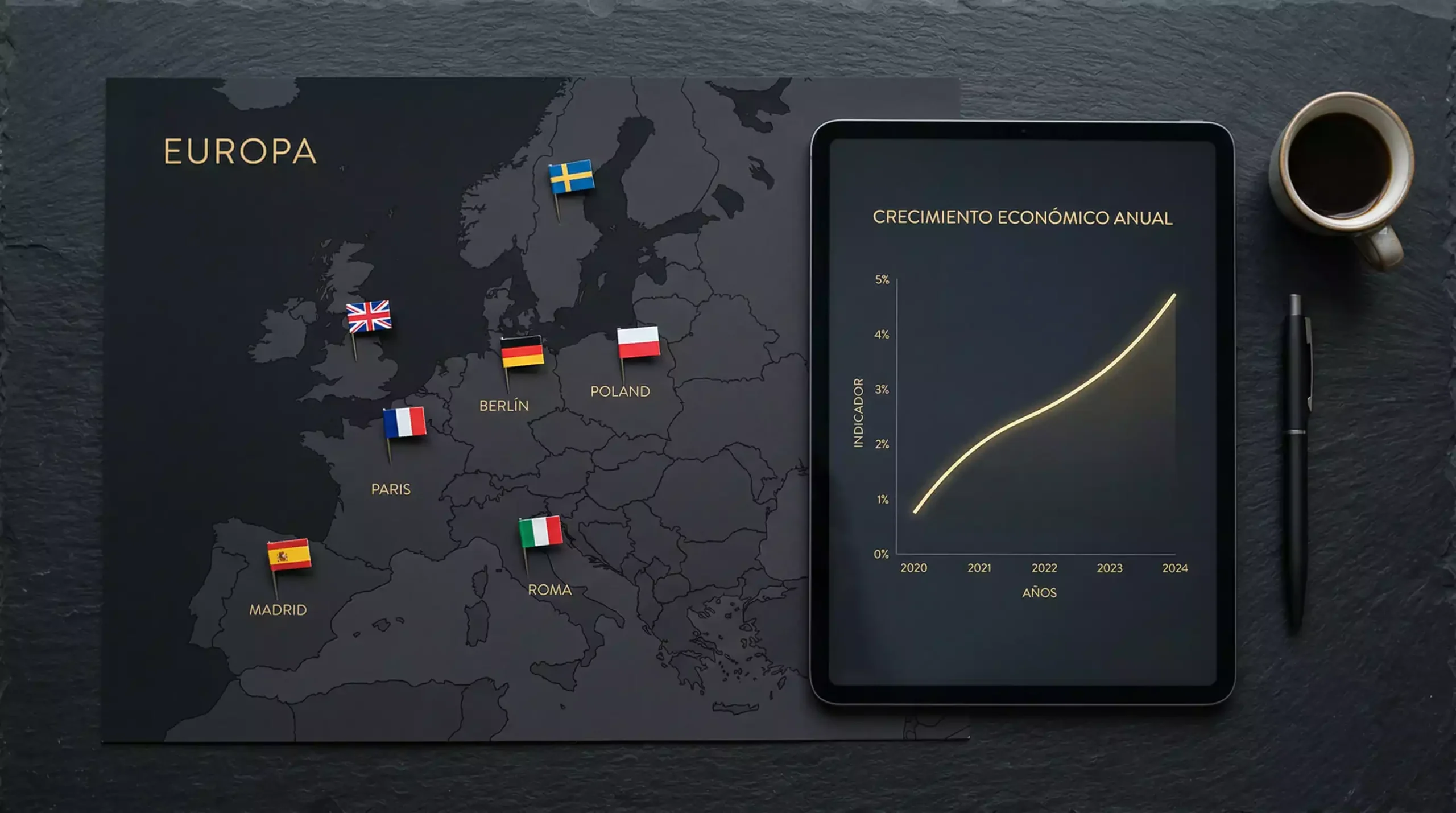Comparativa del juego online en Europa con datos de penetración de España