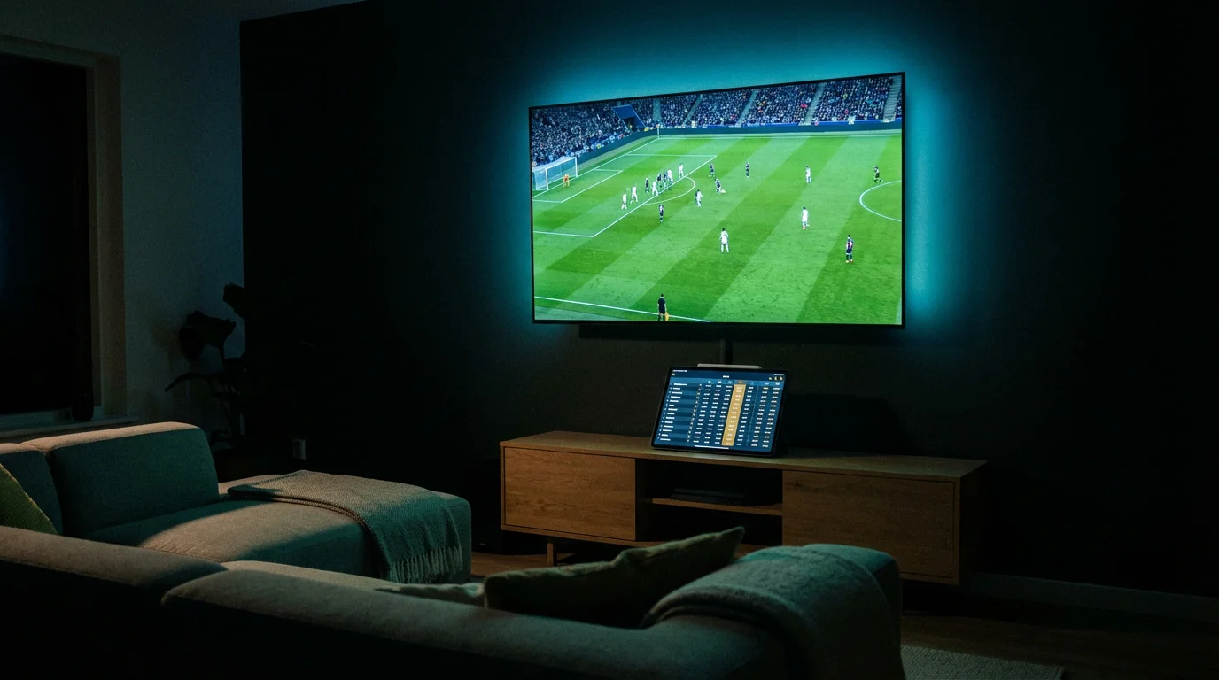 Pantalla con mercados de apuestas y cuotas para un partido de LaLiga